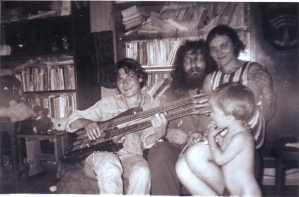 Папа Леша, Катя Иванова, Дима Дэйк и маленький Никита (лето 1993 г.)