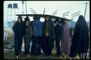Рок-фестиваль Woodstock 1969 хиппи