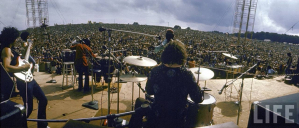 Рок-фестиваль Woodstock 1969 хиппи