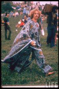 Рок-фестиваль Woodstock 1969 хиппи