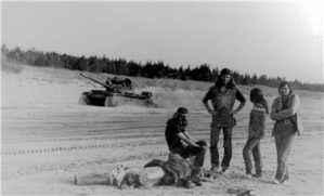 №1. Гауя, 80-е. Гауянский танк. Игорь Яворницкий из Львова. Выложил: batya(33 1/3)