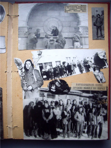 Пиплбук Толика из Барановичей. Его история (в фотках)начинается в 79-м. Помер в 2005 где-то. граф Орлов-Чесменский излагает мартовские тезисы (ну типа потомушто на Казюкасе)