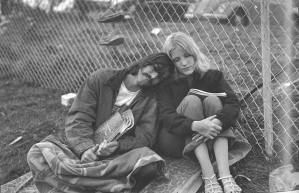 Рок-фестиваль Woodstock 1969 хиппи