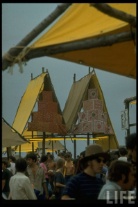 Рок-фестиваль Woodstock 1969 хиппи