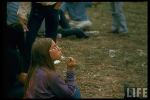Рок-фестиваль Woodstock 1969 хиппи