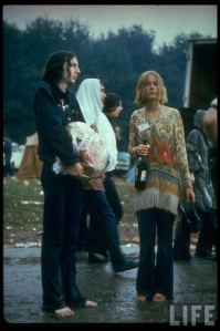 Рок-фестиваль Woodstock 1969 хиппи