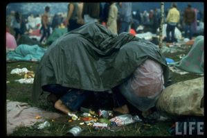 Рок-фестиваль Woodstock 1969 хиппи