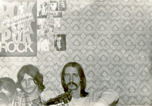 Флэт Лорда в Железнодорожном, 1988. Кусок головы Билли, Рип, Лорд.